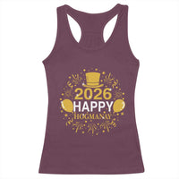 Scottish New Year 2026 Racerback Tank Top Happy Hogmanay NYE Party - Wonder Print Shop