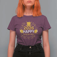 Scottish New Year 2026 T Shirt For Women Happy Hogmanay NYE Party - Wonder Print Shop