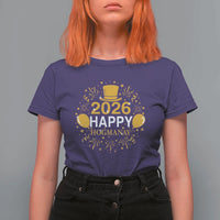 Scottish New Year 2026 T Shirt For Women Happy Hogmanay NYE Party - Wonder Print Shop