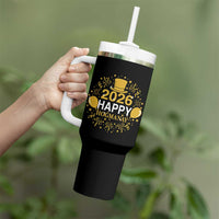 Scottish New Year 2026 Tumbler With Handle Happy Hogmanay NYE Party - Wonder Print Shop