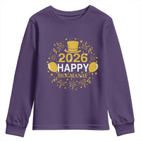 Scottish New Year 2026 Youth Sweatshirt Happy Hogmanay NYE Party - Wonder Print Shop