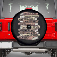 Black History Month African American Leaders Teacher Book Lover Spare Tire Cover