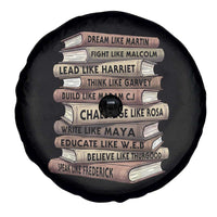 Black History Month African American Leaders Teacher Book Lover Spare Tire Cover