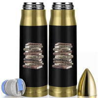 Black History Month African American Leaders Teacher Book Lover Bullet Tumbler