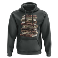 Black History Month African American Leaders Teacher Book Lover Hoodie