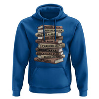 Black History Month African American Leaders Teacher Book Lover Hoodie
