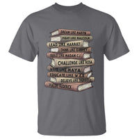 Black History Month African American Leaders Teacher Book Lover T Shirt