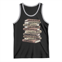 Black History Month African American Leaders Teacher Book Lover Tank Top
