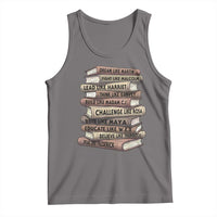 Black History Month African American Leaders Teacher Book Lover Tank Top