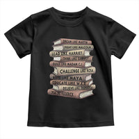 Black History Month African American Leaders Teacher Book Lover Toddler T Shirt