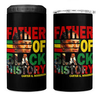Carter G Woodson 4 in 1 Can Cooler Tumbler Father Of Black History Month