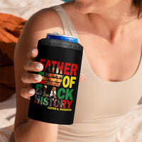 Carter G Woodson 4 in 1 Can Cooler Tumbler Father Of Black History Month