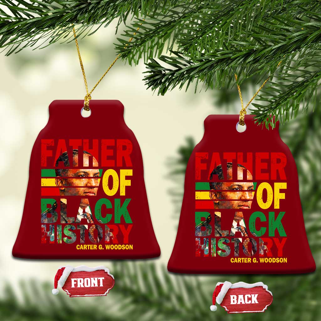 Carter G Woodson Ceramic Ornament Father Of Black History Month