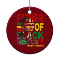 Carter G Woodson Ceramic Ornament Father Of Black History Month