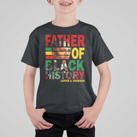 Carter G Woodson T Shirt For Kid Father Of Black History Month