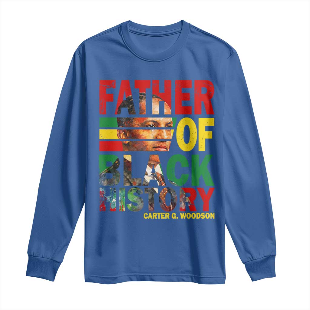 Carter G Woodson Long Sleeve Shirt Father Of Black History Month
