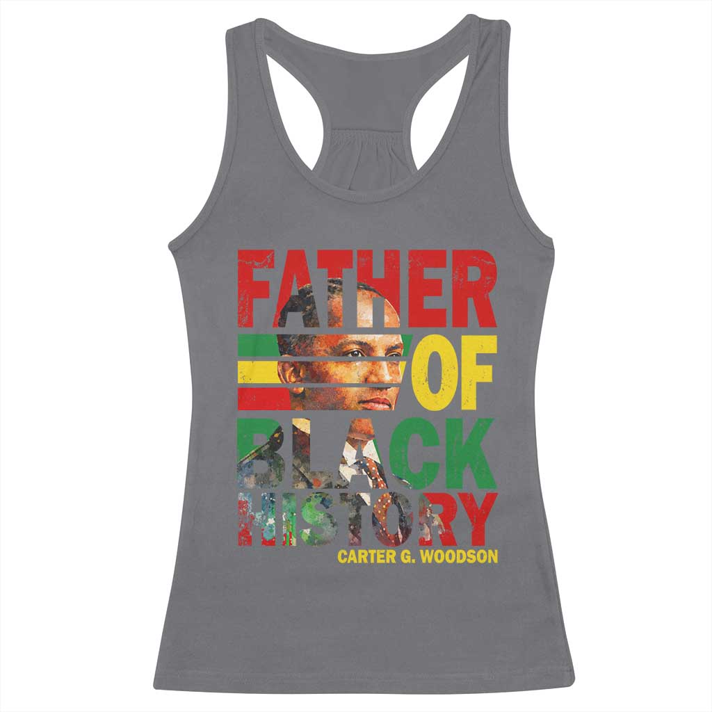 Carter G Woodson Racerback Tank Top Father Of Black History Month