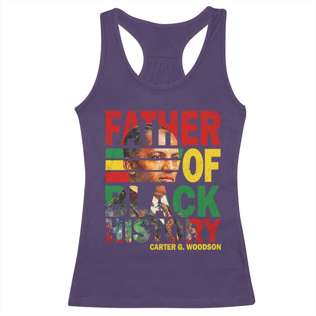 Carter G Woodson Racerback Tank Top Father Of Black History Month