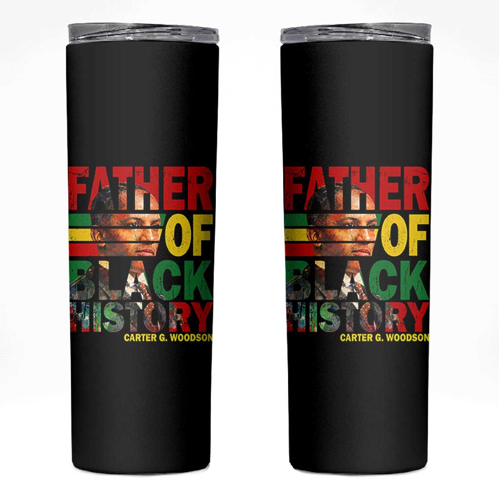 Carter G Woodson Skinny Tumbler Father Of Black History Month