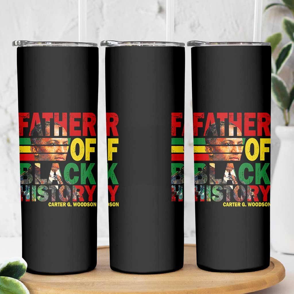 Carter G Woodson Skinny Tumbler Father Of Black History Month
