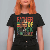 Carter G Woodson T Shirt For Women Father Of Black History Month