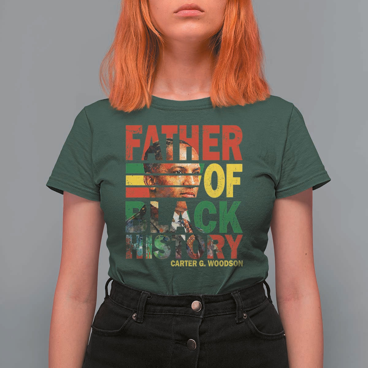 Carter G Woodson T Shirt For Women Father Of Black History Month