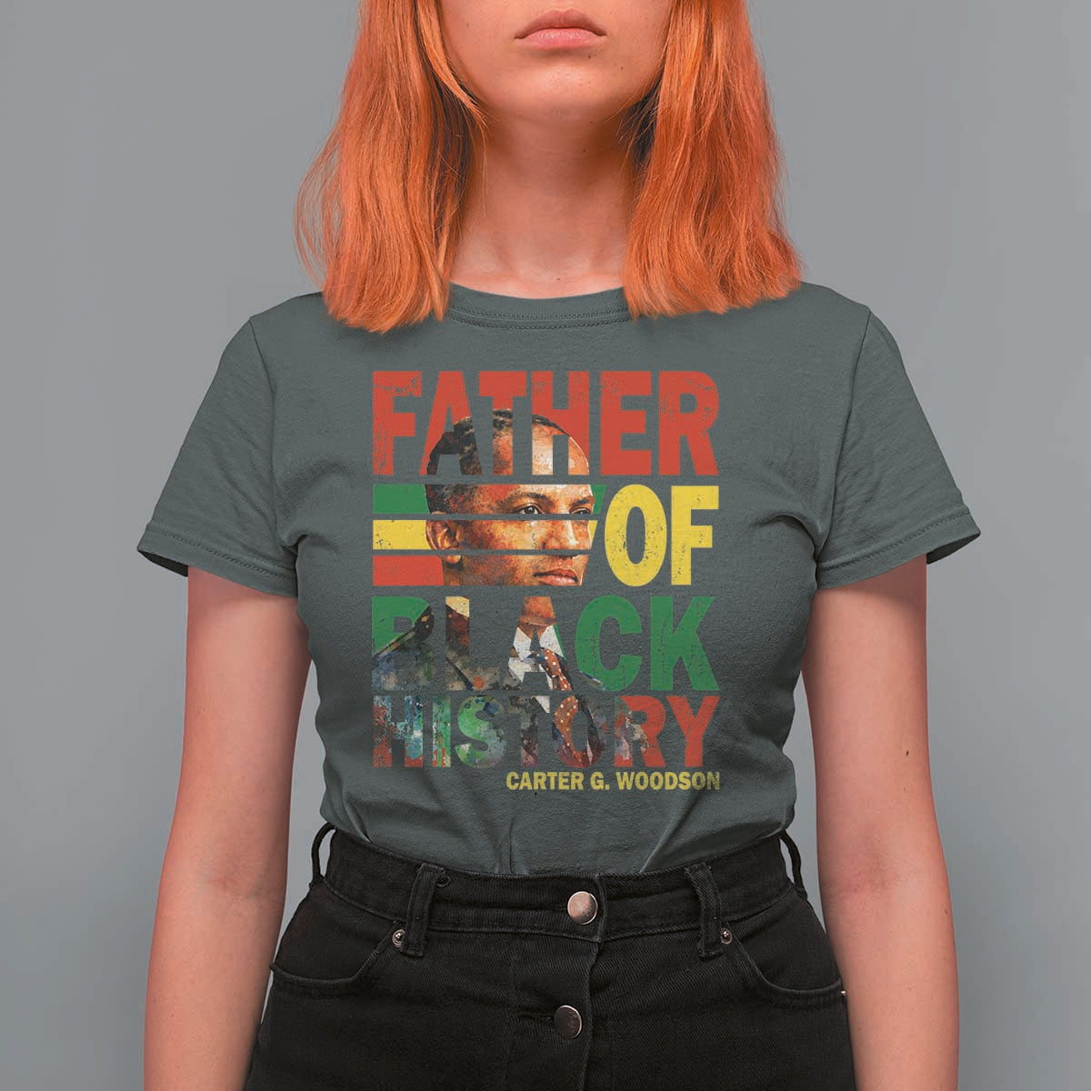 Carter G Woodson T Shirt For Women Father Of Black History Month