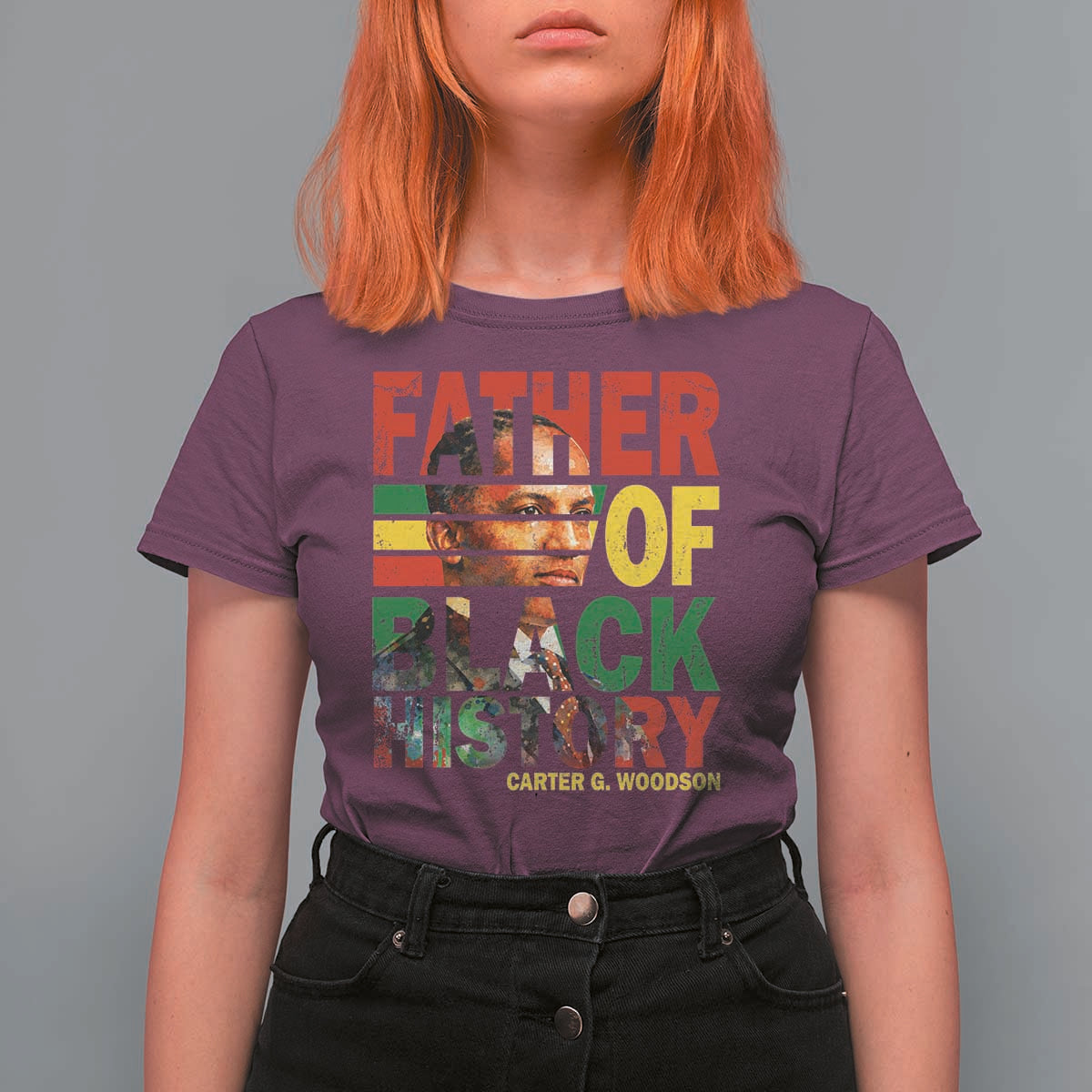 Carter G Woodson T Shirt For Women Father Of Black History Month
