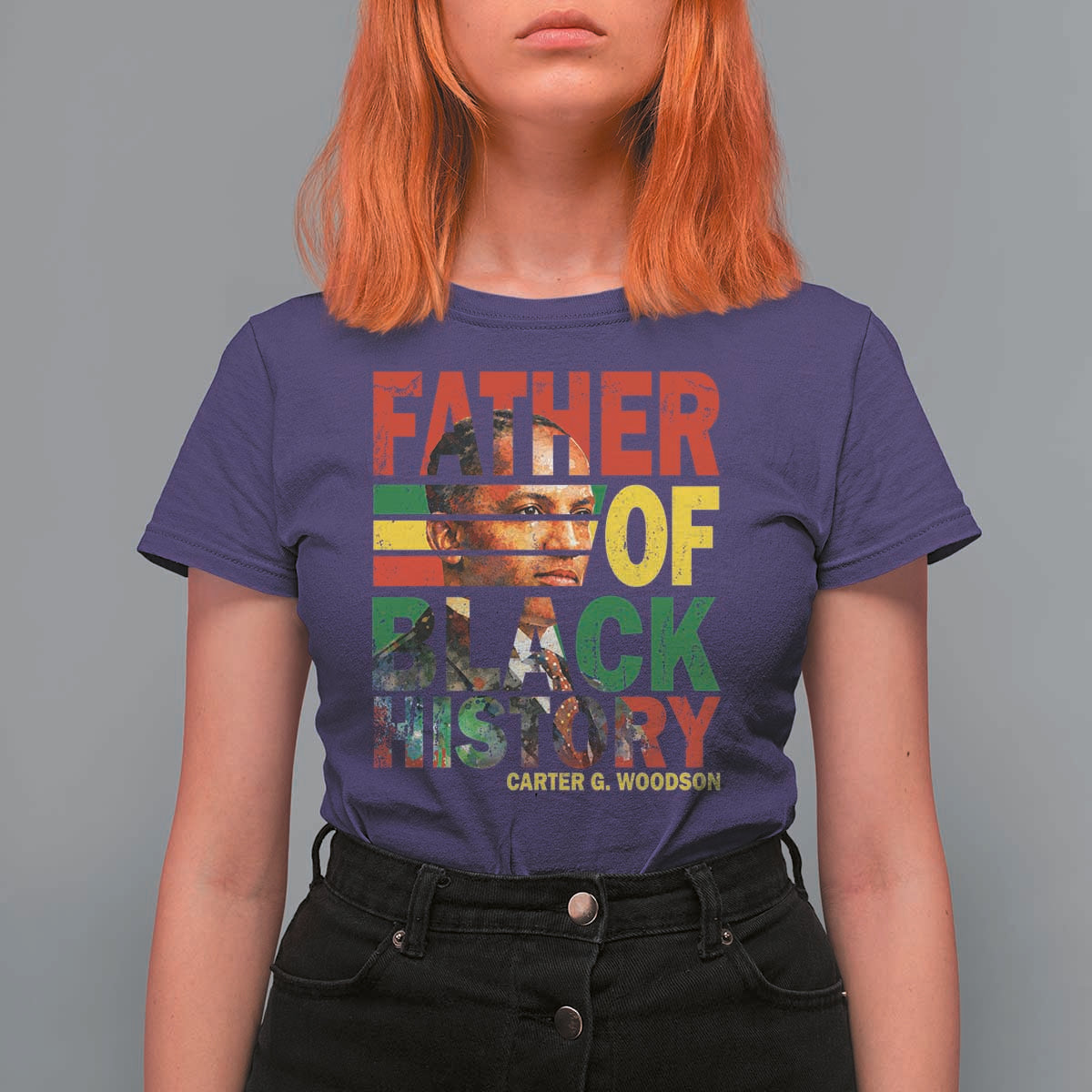 Carter G Woodson T Shirt For Women Father Of Black History Month