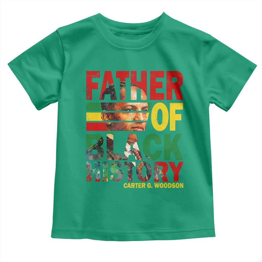 Carter G Woodson Toddler T Shirt Father Of Black History Month