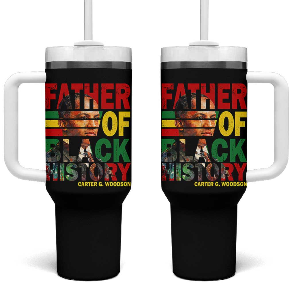 Carter G Woodson Tumbler With Handle Father Of Black History Month