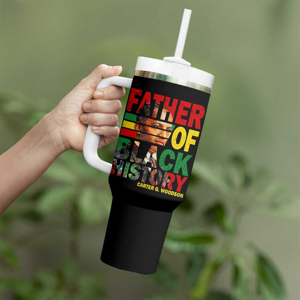 Carter G Woodson Tumbler With Handle Father Of Black History Month