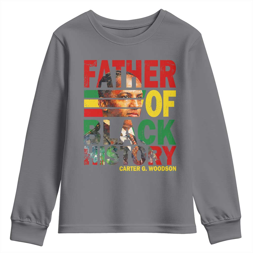 Carter G Woodson Youth Sweatshirt Father Of Black History Month