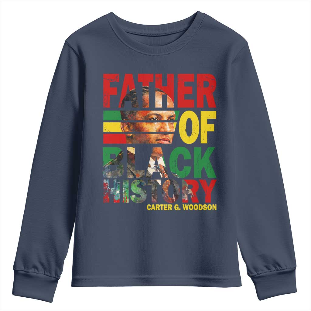 Carter G Woodson Youth Sweatshirt Father Of Black History Month