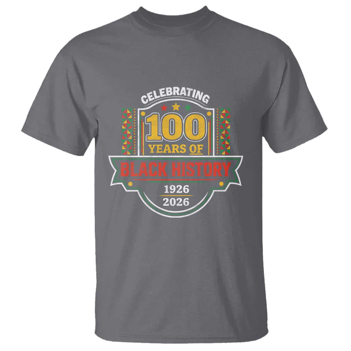 Celebrating 100 Years Of Black History T Shirt Beginning 1926 Centennial African American Month