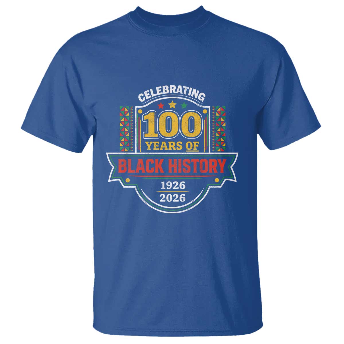Celebrating 100 Years Of Black History T Shirt Beginning 1926 Centennial African American Month