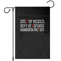 Gulf Of Mexico Dept Of Defense Minnesota Garden Flag Funny Political American Pride