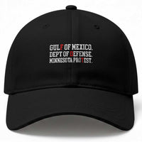 Gulf Of Mexico Dept Of Defense Minnesota Baseball Cap Funny Political American Pride