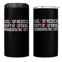 Gulf Of Mexico Dept Of Defense Minnesota 4 in 1 Can Cooler Tumbler Funny Political American Pride