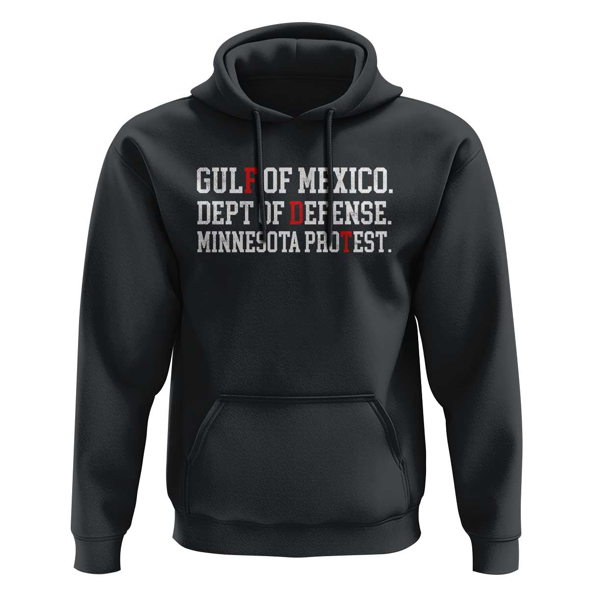 Gulf Of Mexico Dept Of Defense Minnesota Hoodie Funny Political American Pride