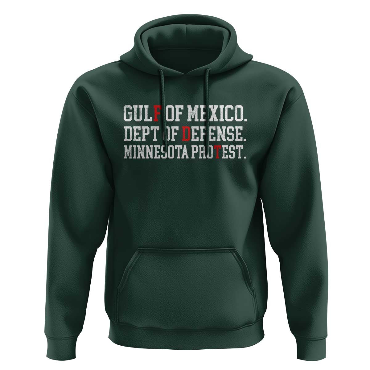 Gulf Of Mexico Dept Of Defense Minnesota Hoodie Funny Political American Pride