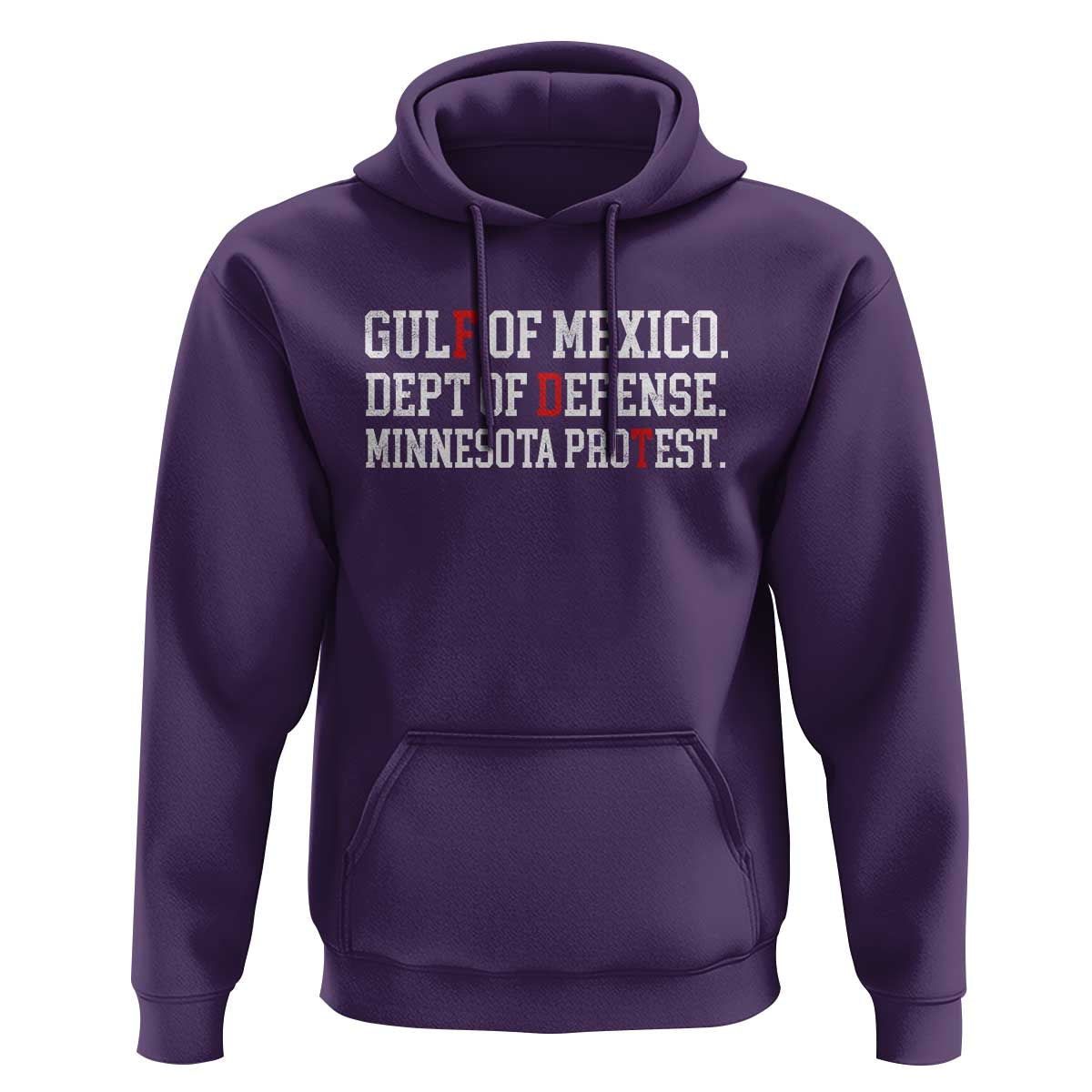 Gulf Of Mexico Dept Of Defense Minnesota Hoodie Funny Political American Pride