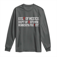 Gulf Of Mexico Dept Of Defense Minnesota Long Sleeve Shirt Funny Political American Pride