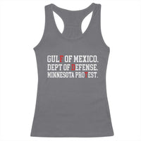 Gulf Of Mexico Dept Of Defense Minnesota Racerback Tank Top Funny Political American Pride