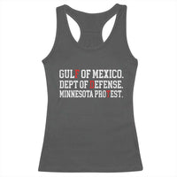 Gulf Of Mexico Dept Of Defense Minnesota Racerback Tank Top Funny Political American Pride