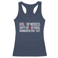 Gulf Of Mexico Dept Of Defense Minnesota Racerback Tank Top Funny Political American Pride