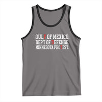 Gulf Of Mexico Dept Of Defense Minnesota Tank Top Funny Political American Pride