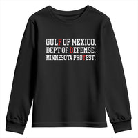 Gulf Of Mexico Dept Of Defense Minnesota Youth Sweatshirt Funny Political American Pride