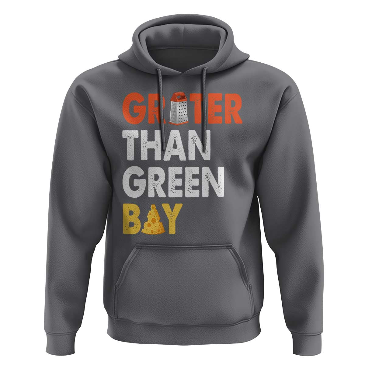 Funny Greater Than Green Bay Cheese Grate Hoodie