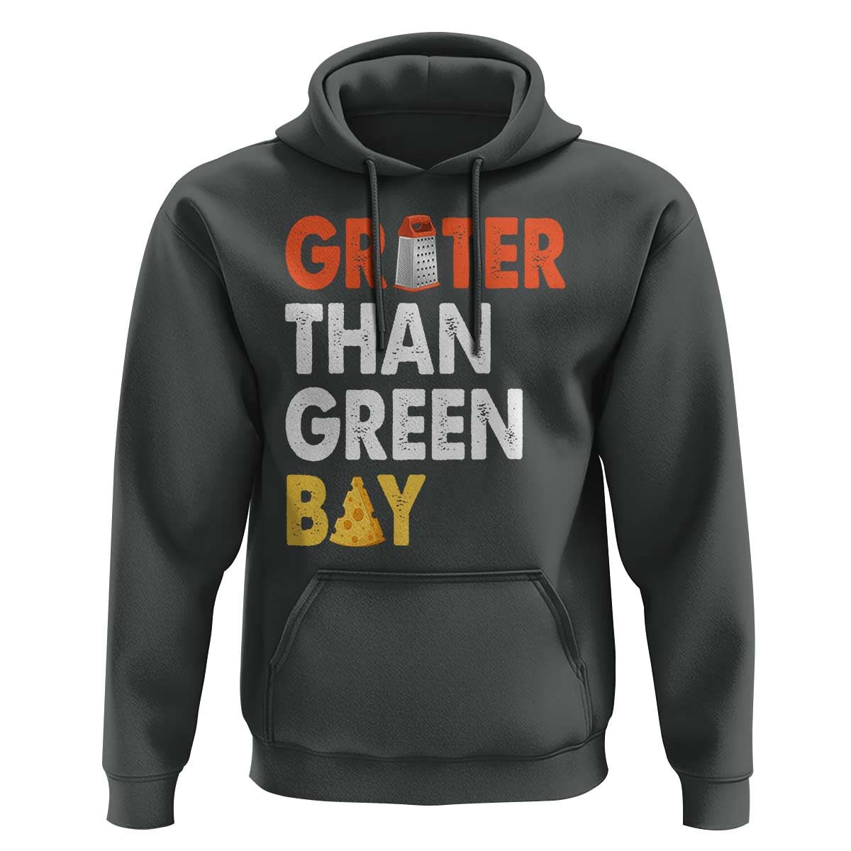 Funny Greater Than Green Bay Cheese Grate Hoodie